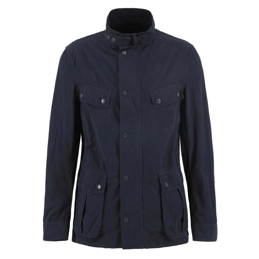 Barbour International Duke Garment Dyed Casual Jacket Navy